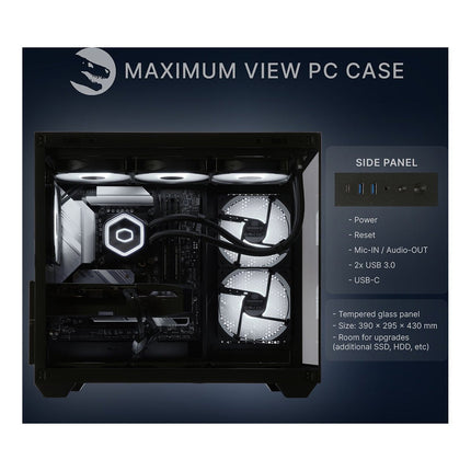PC Gamer SEDATECH Intel Core Ultra 5 250KF PLUS, RTX5080,