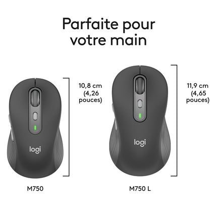 Souris sans fil LOGITECH SIGNATURE PLUS M750 L
