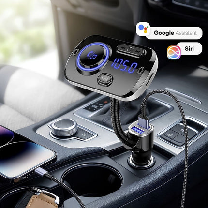 Transmetteur FM AVIZAR Bluetooth Voiture Transmission FM / MP3
