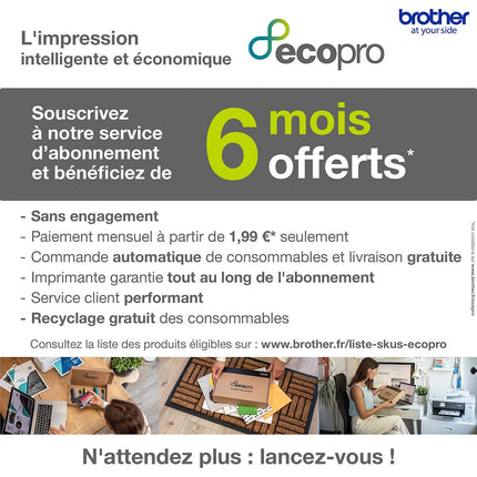 Imprimante laser BROTHER HL-L3220CWE éligible à EcoPro