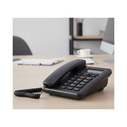 Téléphone sans fil AVIZAR Filaire avec Haut-parleur et Écran LCD