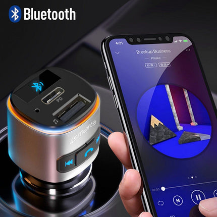 Transmetteur FM 4 SMARTS Bluetooth avec Chargeur auto