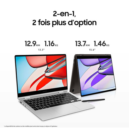 PC Hybride SAMSUNG Galaxy Book3 360 15.6'' Silver EVO