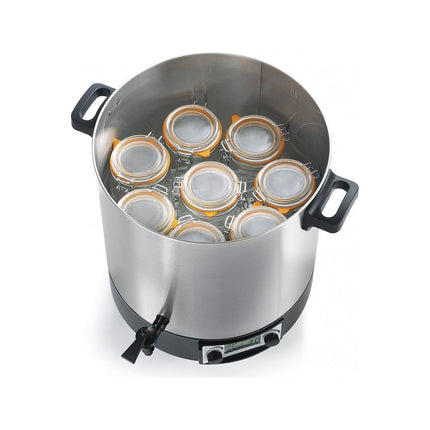 Stérilisateur de bocaux ROBBY steri pro inox xl lcd