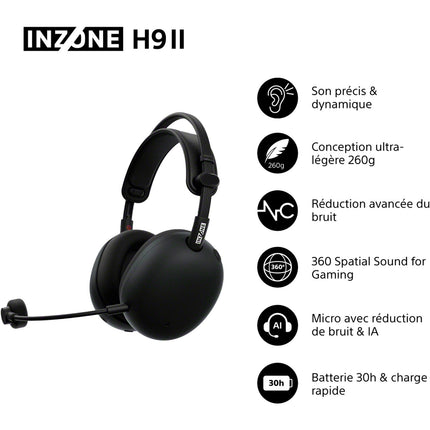 Casque gamer SONY INZONE H9 II