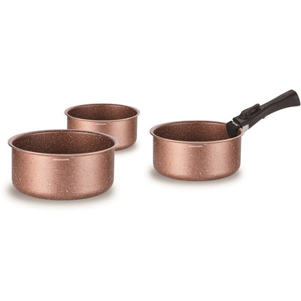 Batterie de cuisine ARTHUR MARTIN de 3 casseroles