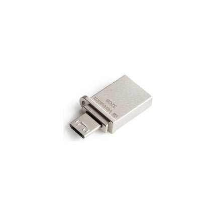 Clé OTG pour micro USB VERBATIM 32go Store N Go OTG micro drive argent