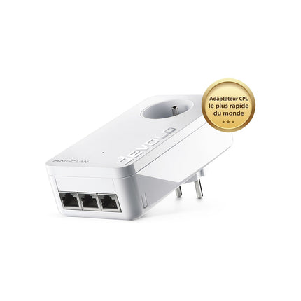 CPL Filaire DEVOLO Magic 2 LAN Triple 3RJ45 Starter kit