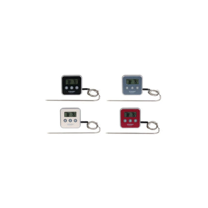 Thermomètre cuisson COOK CONCEPT a sonde et minuteur