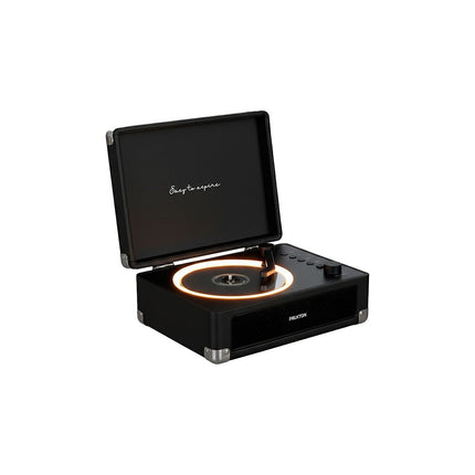 Platine CD PRIXTON Boogie Bluetooth, Radio FM et AUX, Noir