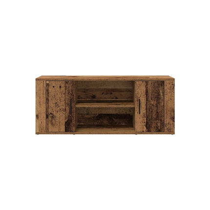 Meuble TV HELLOSHOP26 Meuble TV rectangle moderne avec étagère