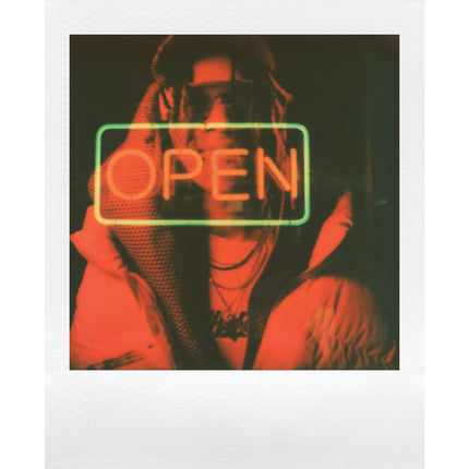 Papier photo instantané POLAROID Go cadre blanc (x48)
