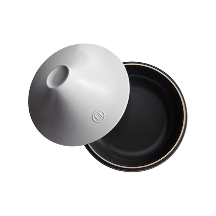 Tajine EMILE HENRY Delight induction + couvercle blanc