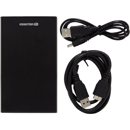Boitier disque dur ESSENTIELB 2,5'' SATA USB 3.0 Reconditionné