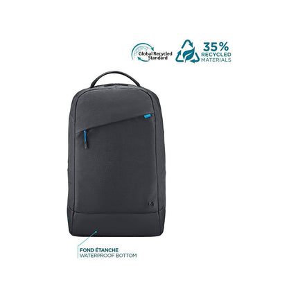 Sac à dos MOBILIS Sac PC Portable 14-17'' 35% Recyclé Noir