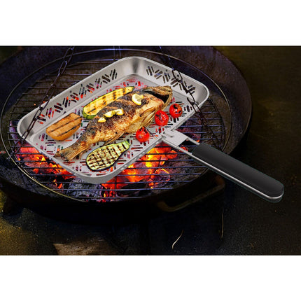 Poêle grill BEST OF TV a barbecue rectangulaire