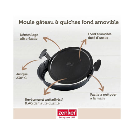 Moule à pizza ZENKER 3862