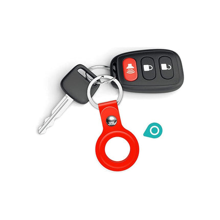 Etui PHONILLICO Airtag - Coque Rouge x2