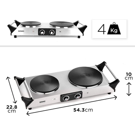Réchaud électrique DURONIC HP2 SS