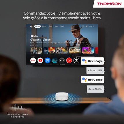 Passerelle multimédia THOMSON 270W Box 4K Plus avec Google TV