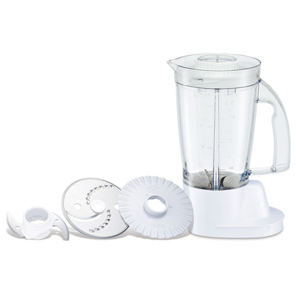 Robot multifonction MOULINEX FP542111 Double force compact blanc