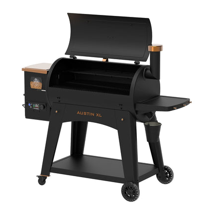 Barbecue pellet PITBOSS ONYX AUSTIN, sur chariot,de 82 à 260 °, surface de cuisson 90 x 50 cm
