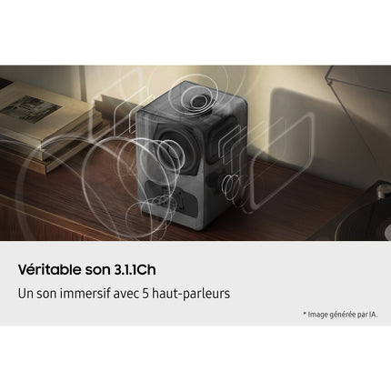 Enceinte sans fil SAMSUNG Music Studio 7 HW-LS70H WiFi BT BLACK