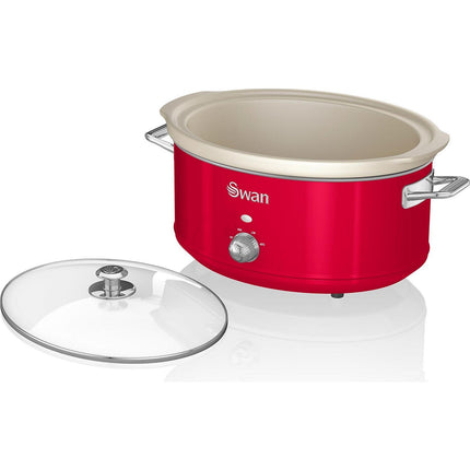 Mijoteuse SWAN Retro, 6,5L , Antiadhésive, SF17031RNEU