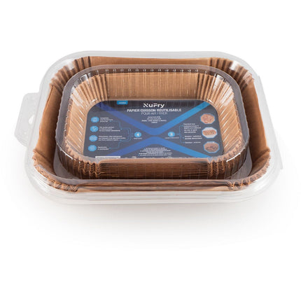 Papier cuisson NUFRY Airfryer Paperpack 150 pièces