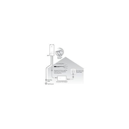 Répéteur Wifi TP-LINK Point d'accès WiFi EAP110-Outdoor
