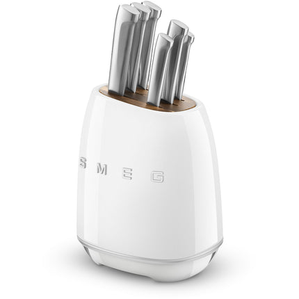 Bloc couteaux SMEG 6 pcs multi-usages
