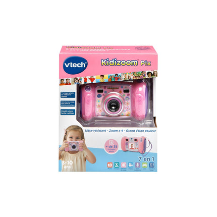 Appareil photo Compact VTECH Kidizoom Pix Rose Reconditionné