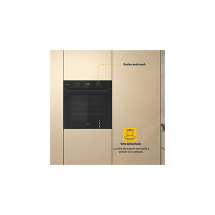 Four encastrable WHIRLPOOL OMSR58RU0B