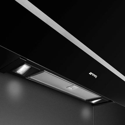 Hotte décorative murale inclinée SMEG KV26N