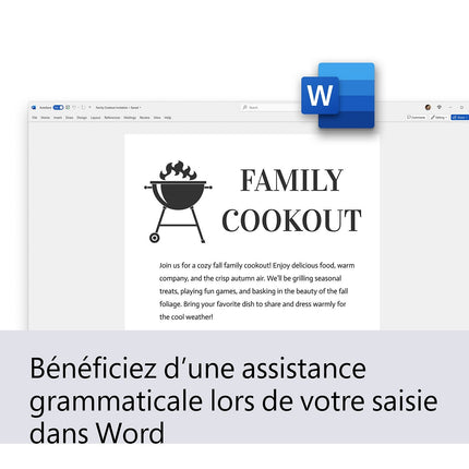 Logiciel de bureautique MICROSOFT Office Famille 2024