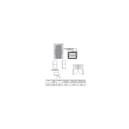 Congélateur armoire ESSENTIELB ECAVE185-60mis1