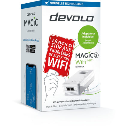 CPL Wifi DEVOLO Magic 2 Wifi Next - 1 adaptateur