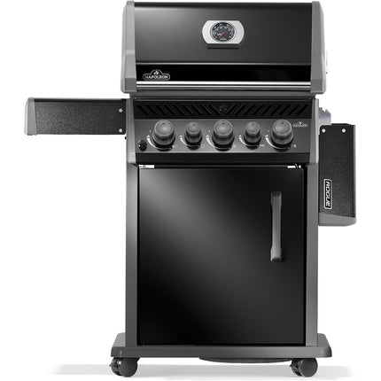 Barbecue gaz NAPOLEON Rogue RB425RSBPK-2-FR-R noir 5 bruleurs sur chariot, 60x45 cm