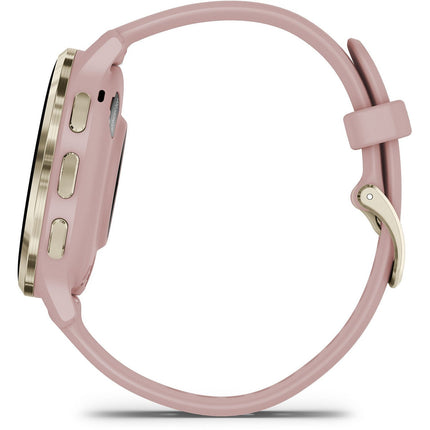 Montre sport GARMIN Venu 3S Sport et santé GPS AMOLED BT 41 mm Pink Dawn + Peach Gold