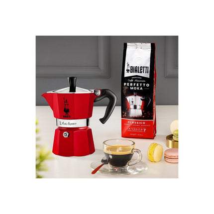 Cafetière italienne BIALETTI MOKA EXPRESS ROUGE 3 TASSES