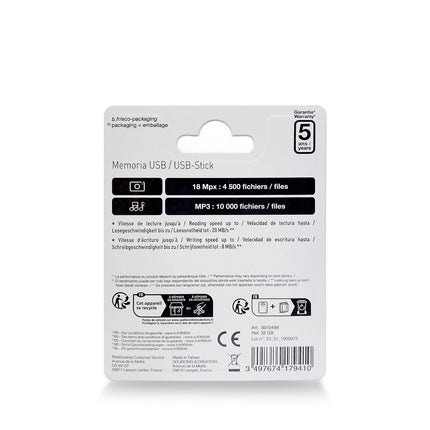 Clé USB LISTO 32Go USB 2.0