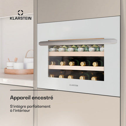 Cave à vin de service KLARSTEIN Vinsider 24 Built-In Uno 24 Fl LED