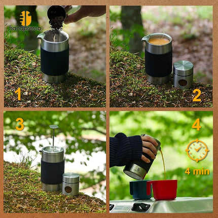 Cafetière à piston HANDPRESSO Travel Press 35cl