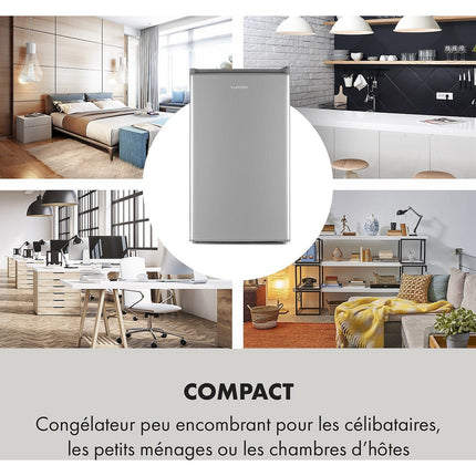 Congélateur armoire KLARSTEIN Garfield Eco L 64L - Gris