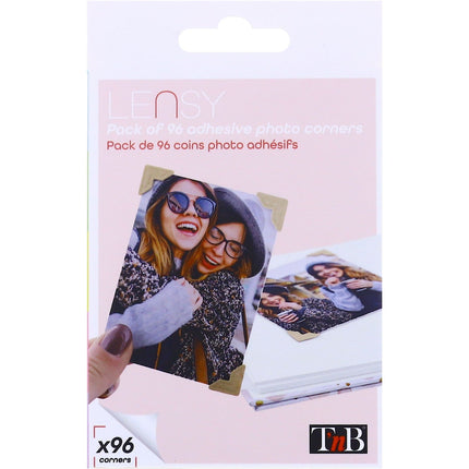 Pack accessoires TNB Lensy Pack de 96 coins photo adhésifs
