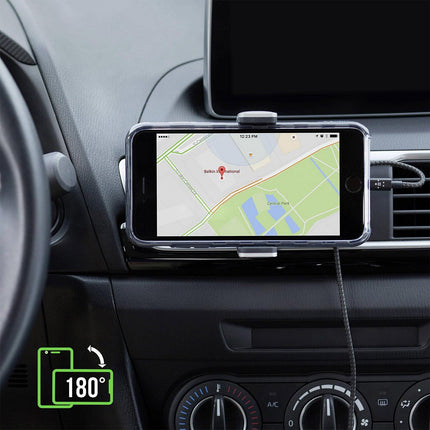 Support smartphone BELKIN Fixation Grille d'Aération Rotatif 180°