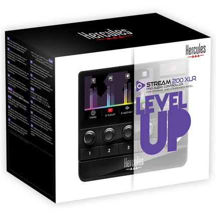 Boitier de contrôle HERCULES Audio controller STREAM 200 XLR