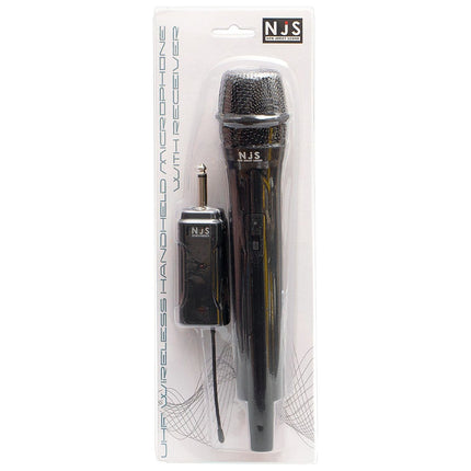 Micro NEW JERSEY SOUND Microphone sans fil portatif radio UHF