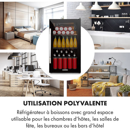 Réfrigérateur top KLARSTEIN Beersafe XXL 80L - Noir