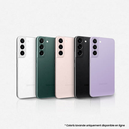 Smartphone SAMSUNG Galaxy S22 Lavande 128Go 5G Reconditionné